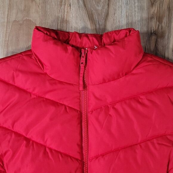 🔸️NWT Aeropostale Red Sleeveless Puffer Vest Small - Picture 4 of 9
